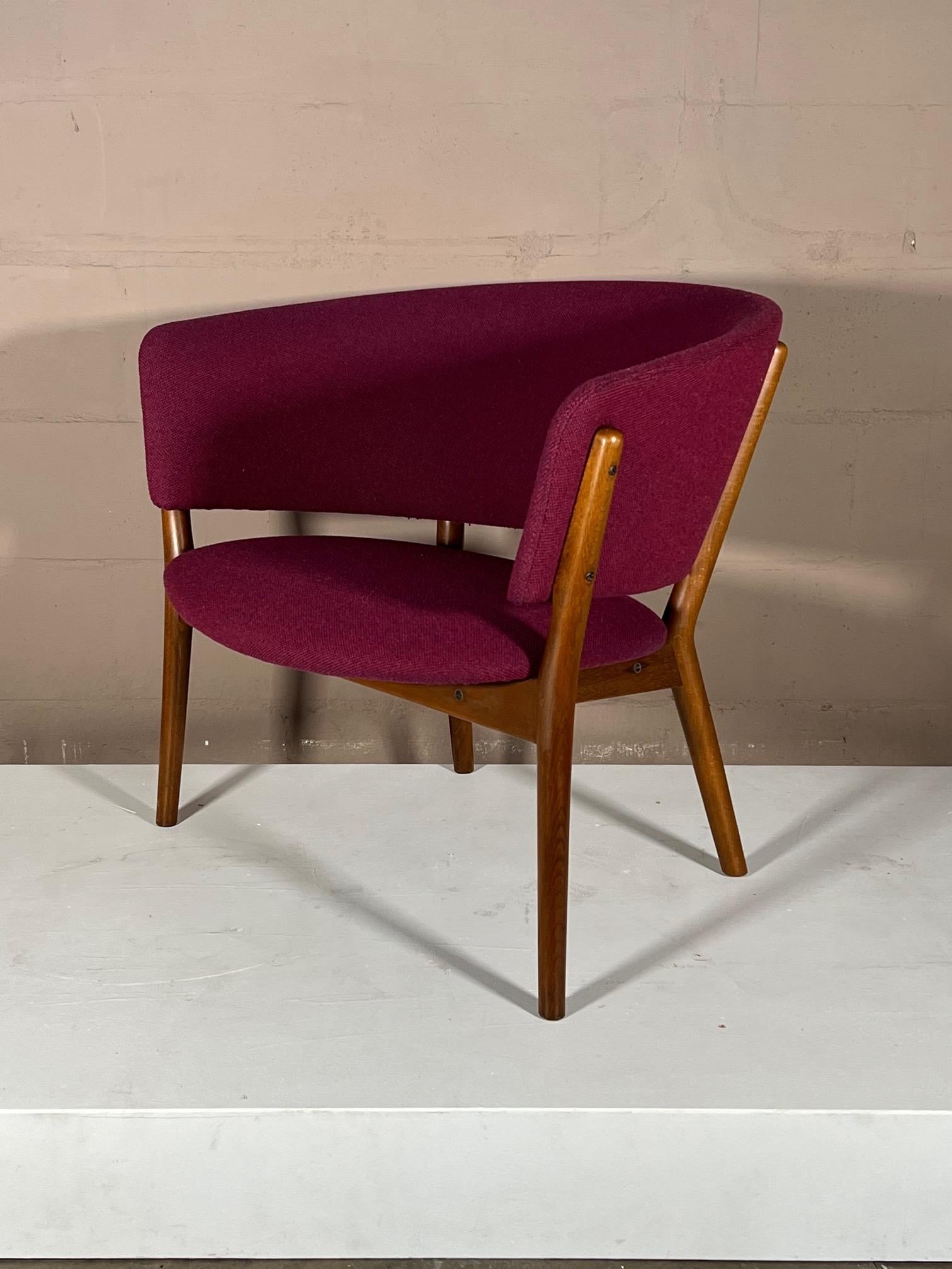 Danish Classic Nanna Ditzel Lounge Chair For Sale