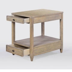 Classic Narrow Side Table, Greyed