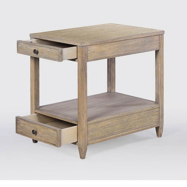 Classic Narrow Side Table, Greyed For Sale at 1stDibs | rectangle corner  table, narrow side tables, rectangle side table