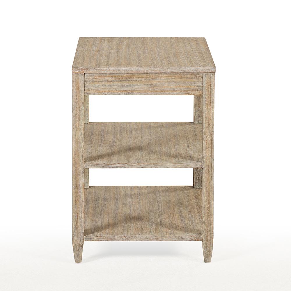 Wood Classic Narrow Side Table For Sale