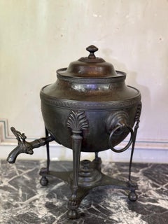 Classic Neo Bronze Samovar, Italy, 19th Century