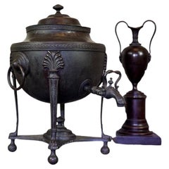 Classic Neo Bronze Samovar, Italy, 19th Century