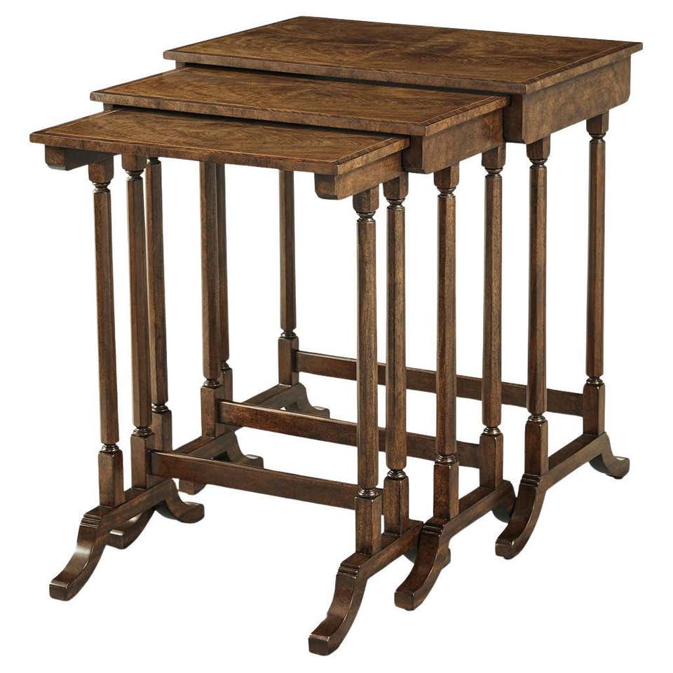 Classic Country Nest of Tables For Sale at 1stDibs