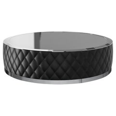 Classic Nickel Fleming Center Table by Mid Century Club