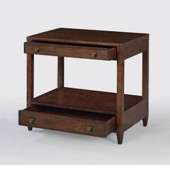 Classic Nightstand, Mahogany Finish