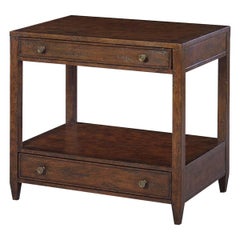 Classic Nightstand, Mahogany Finish