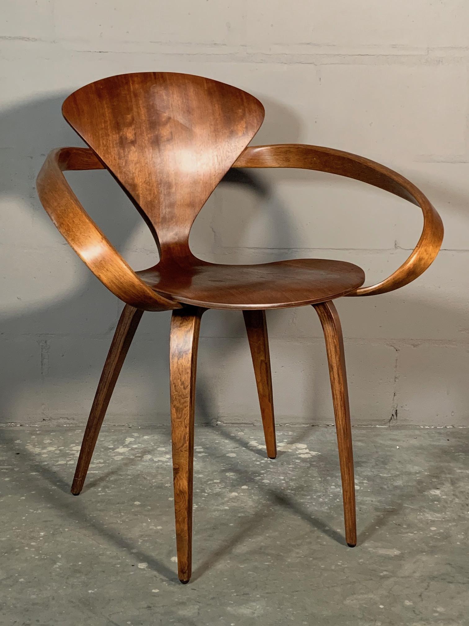 Classic Norman Cherner Armchair for Plycraft 3