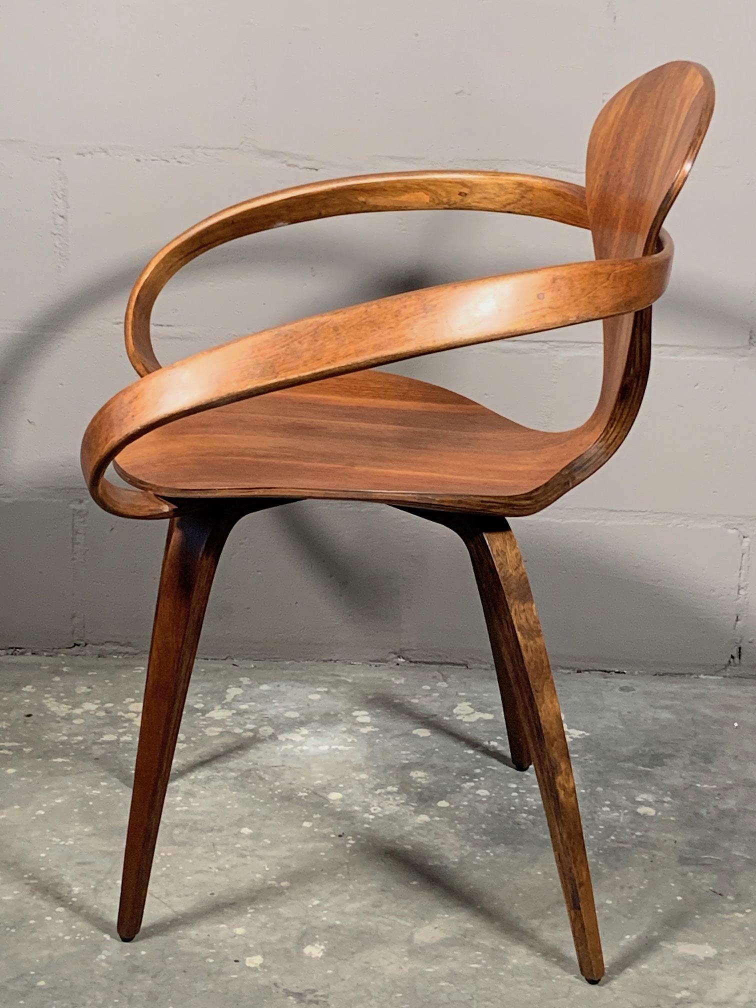 Mid-20th Century Classic Norman Cherner Armchair for Plycraft