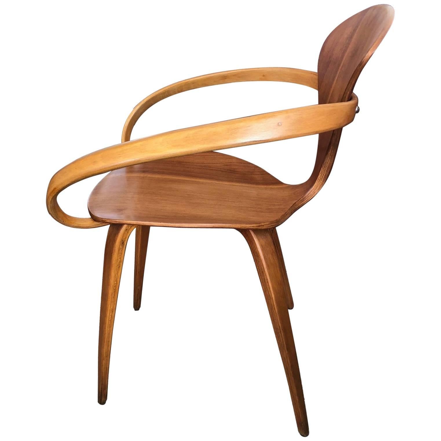 Classic Norman Cherner for Plycraft "Pretzel" Armchair