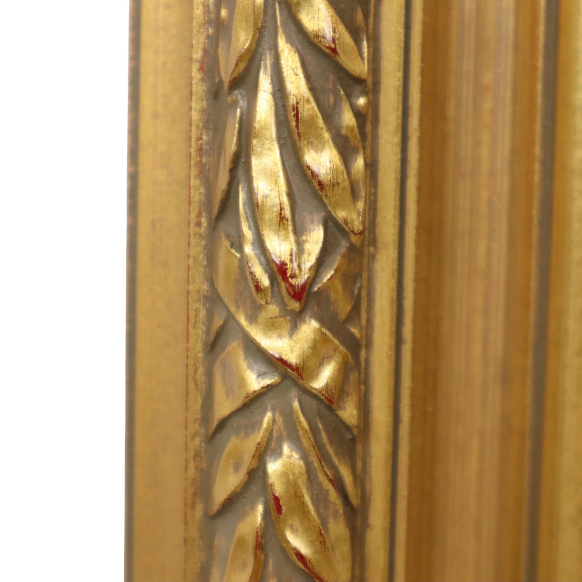 Classic Old Wooden Baroque Rococo Style Frame Gold 71x53cm For Sale 4