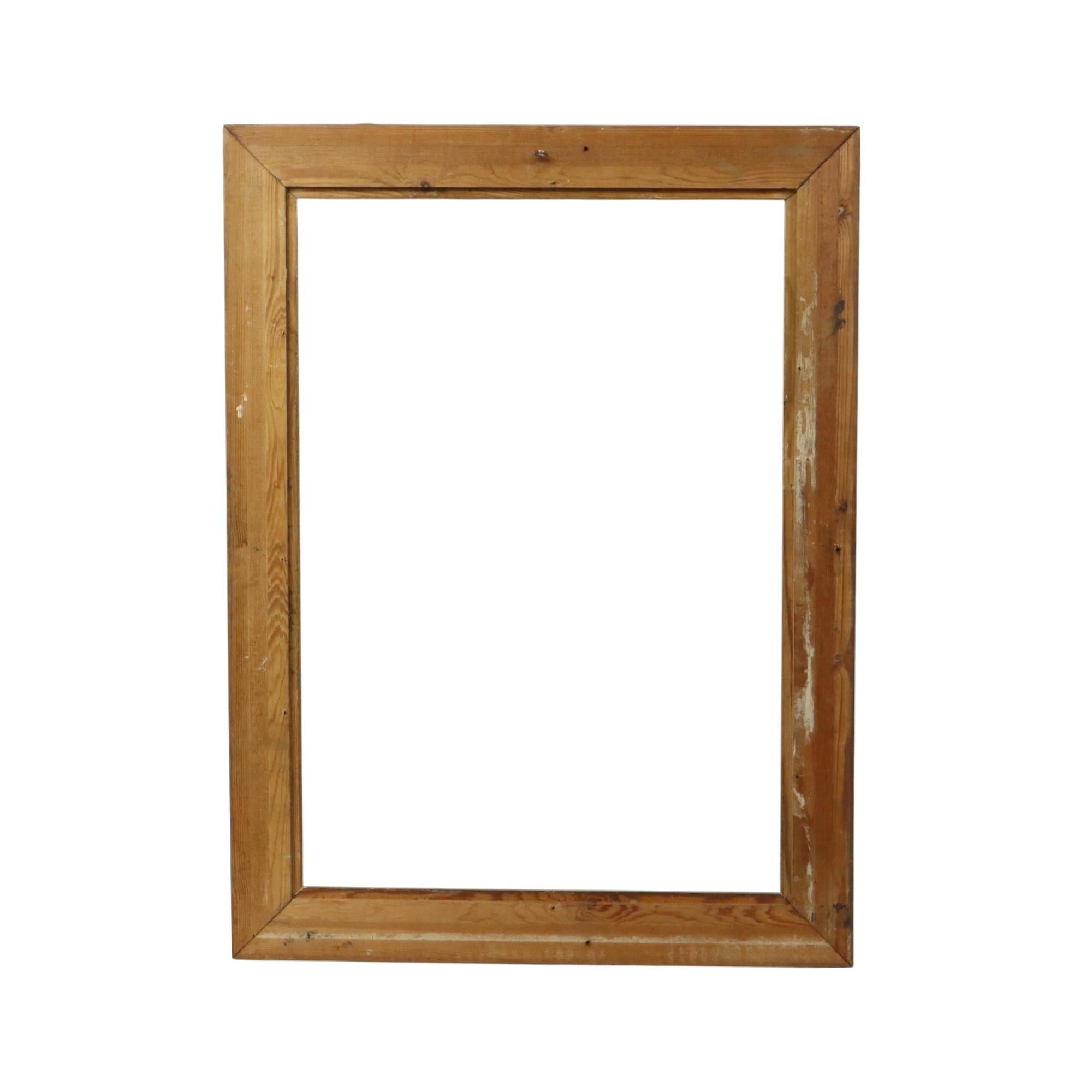 Classic Old Wooden Baroque Rococo Style Frame Gold 79x59cm For Sale 7