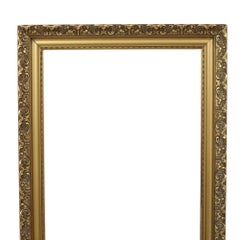 Classic Old Wooden Baroque Rococo Style Frame Gold 79x59cm