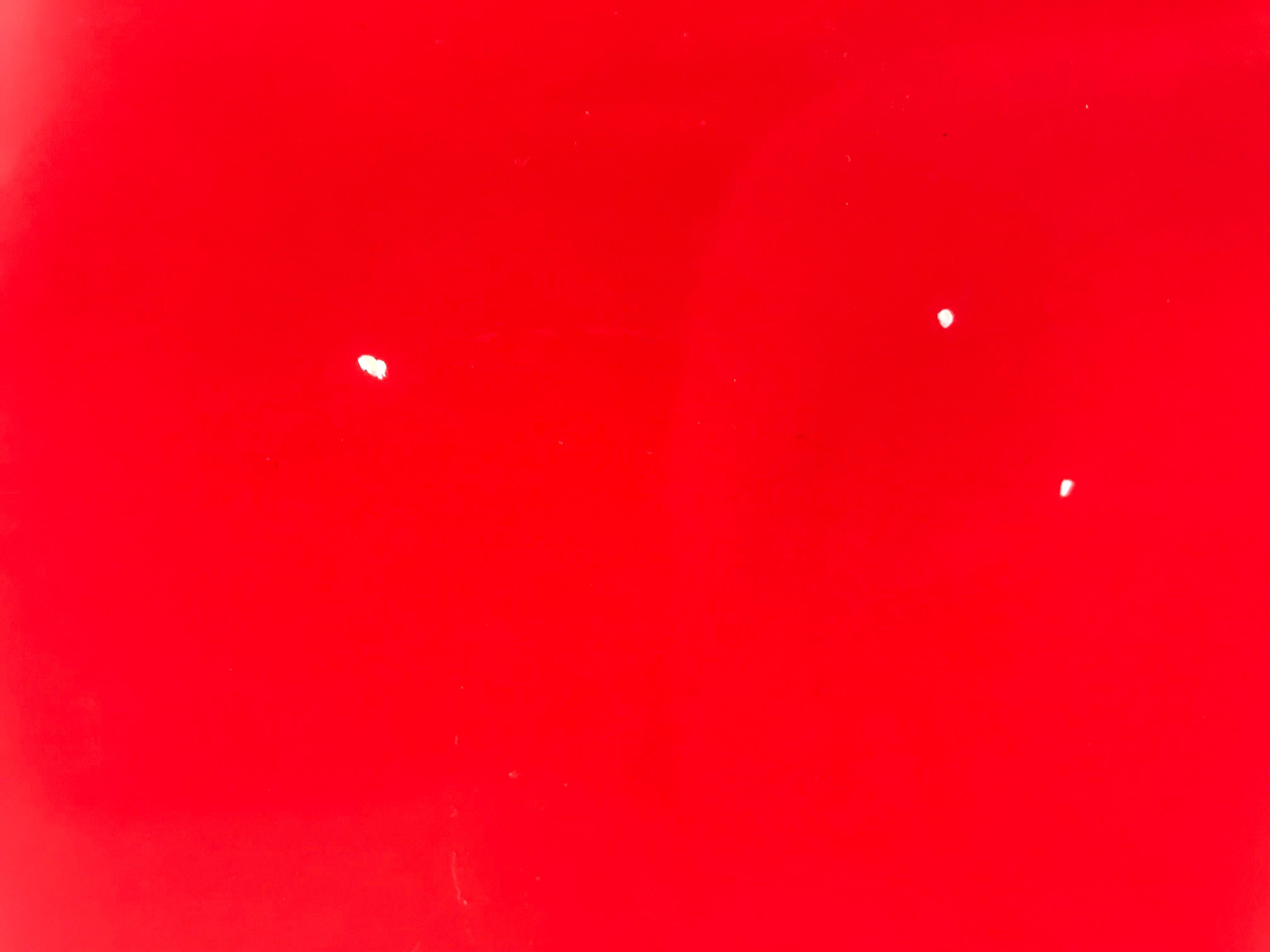 Classic Pair of Red Molded Plastic 'S' Chairs by Verner Panton for Vitra 1