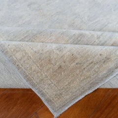 Classic Pakistani Hand-Knotted Sultanabad Wool Area Rug 6x9