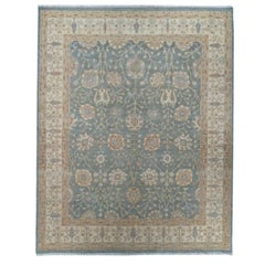Classic Pakistani Hand-Knotted Sultanabad Wool Area Rug 8x10