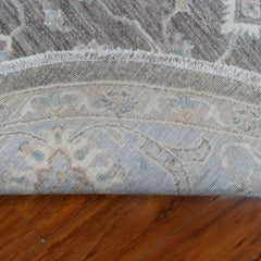Classic Pakistani Hand-Knotted Sultanabad Wool Round Rug 8x8