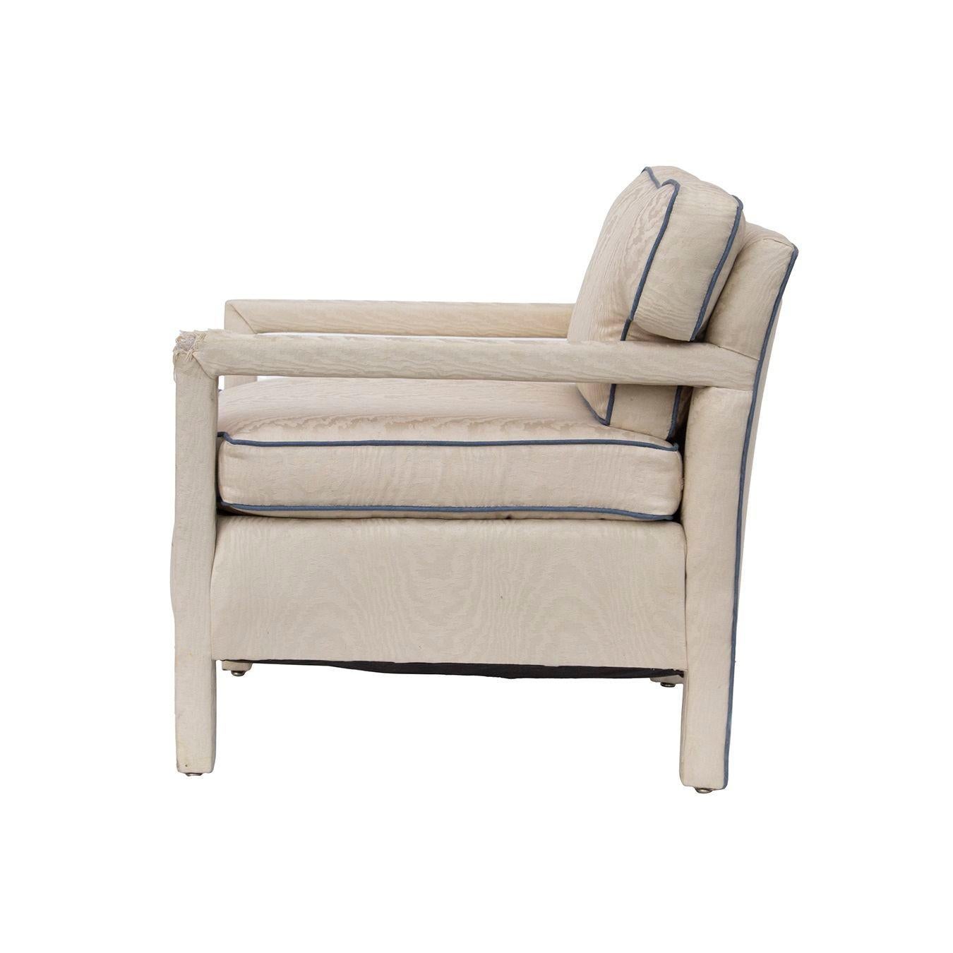 American Classic Parsons Style Armchair - For Reupholstery