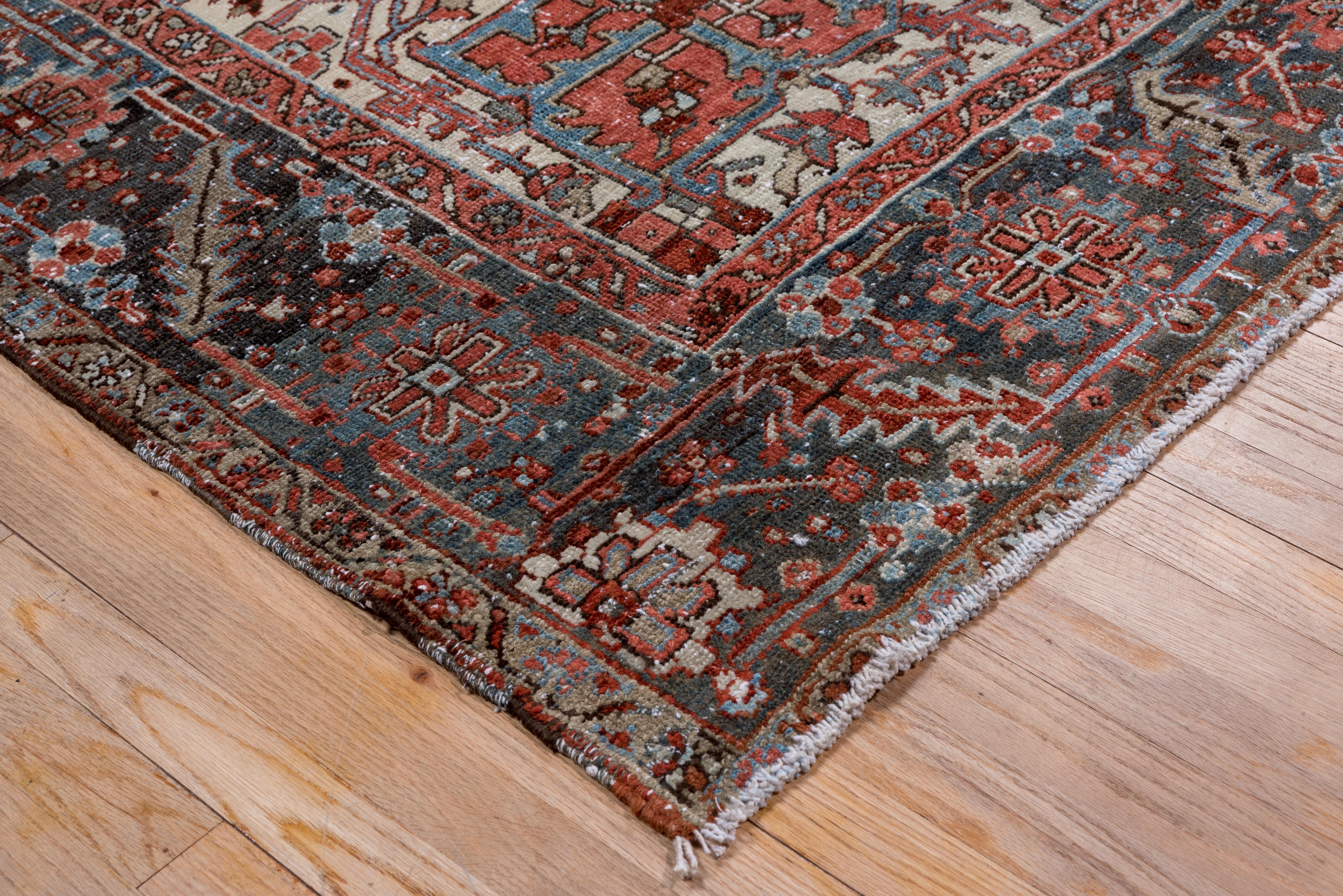 20th Century Classic Persian Heriz Carpet, circa 1910s For Sale