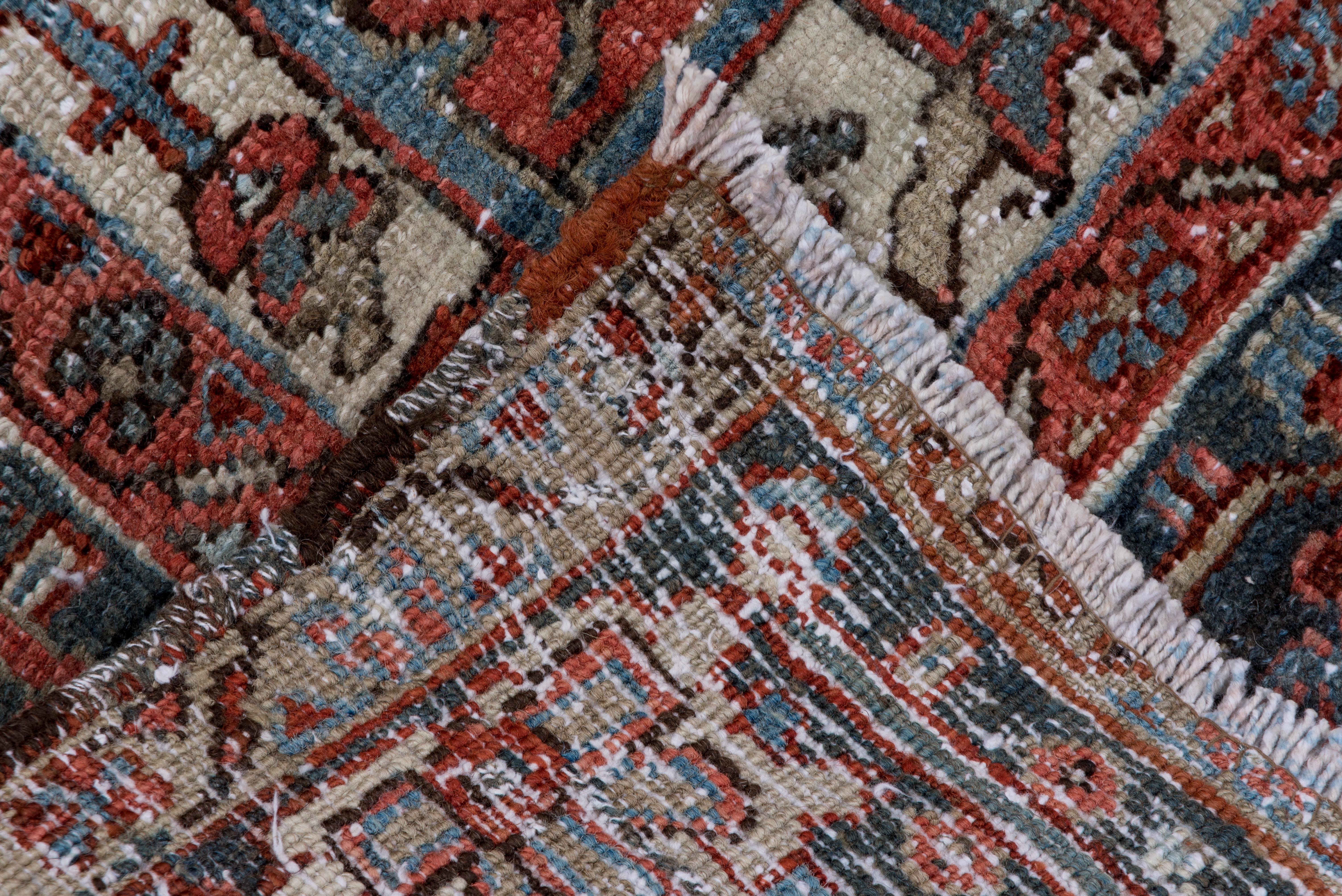 Wool Classic Persian Heriz Carpet, circa 1910s For Sale