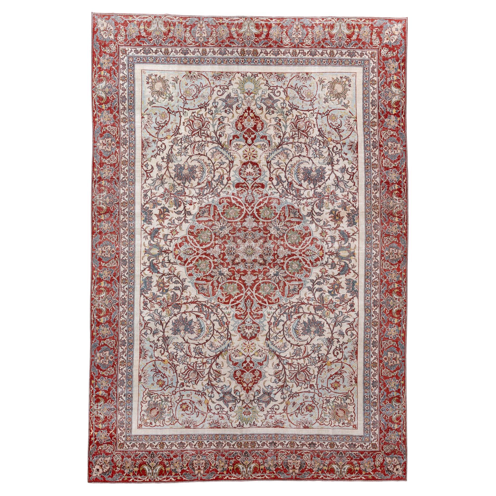 Classic Persian Isfahan Central Medallion