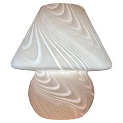 Klassische rosa Murano Tischlampe, Italien 1970er