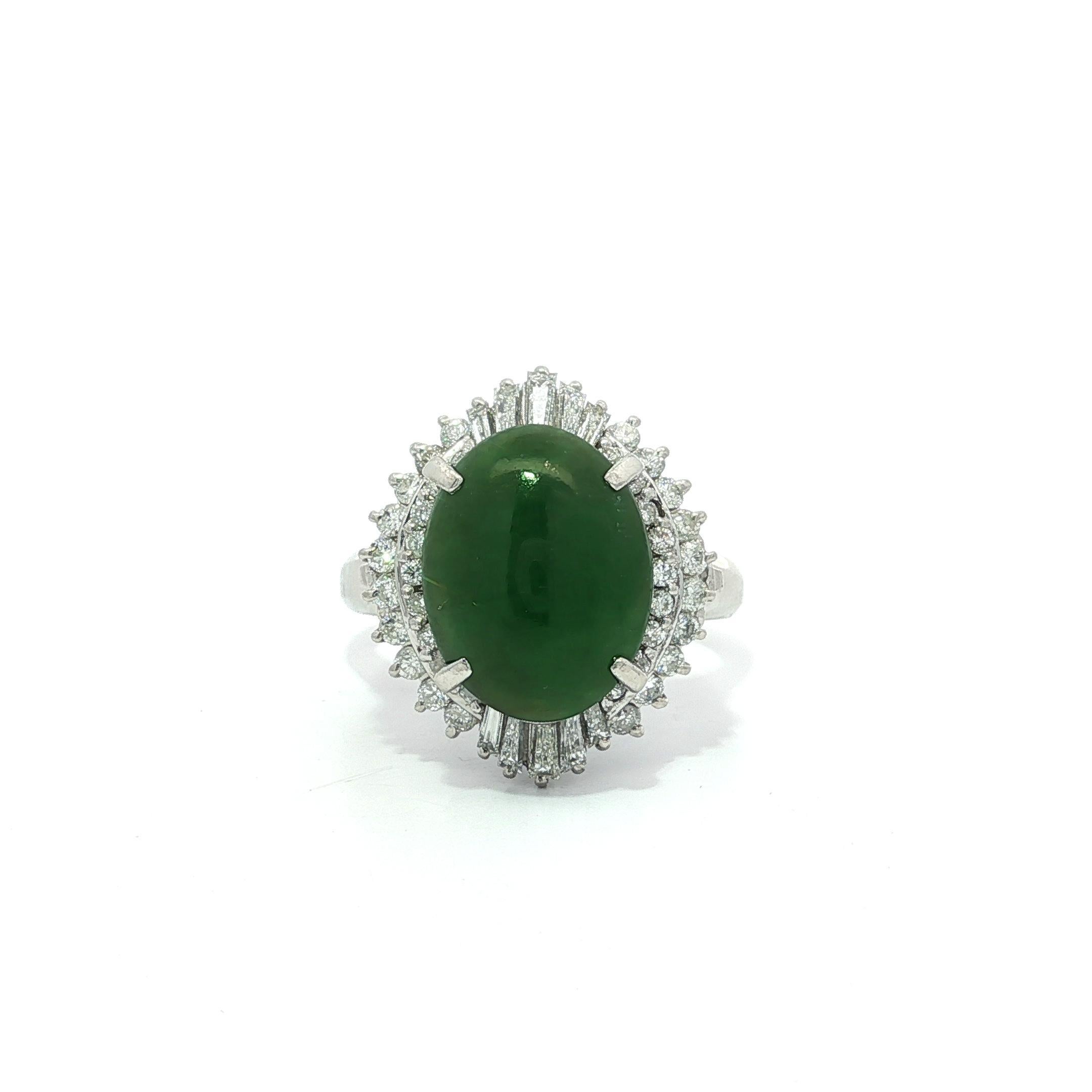 --Pietre: --
(1) Vera giada naturale - 100% giada naturale A - taglio cabochon ovale - incastonato - colore verde spinaci - Birmania - 12,57 x 9,75 x 3,46 mm - 3,53ct (esatto)
** Vedere i dettagli della certificazione qui sotto per informazioni