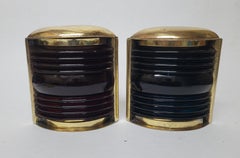 Classic Port and Starboard Motor Boat Lanterns