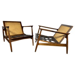 cLASSIC Pr sculptural lounge chairs by Kofod Larsen / Selig / Denmark cLASSIC Pr sculptural lounge chairs by Kofod Larsen / Selig / Denmark