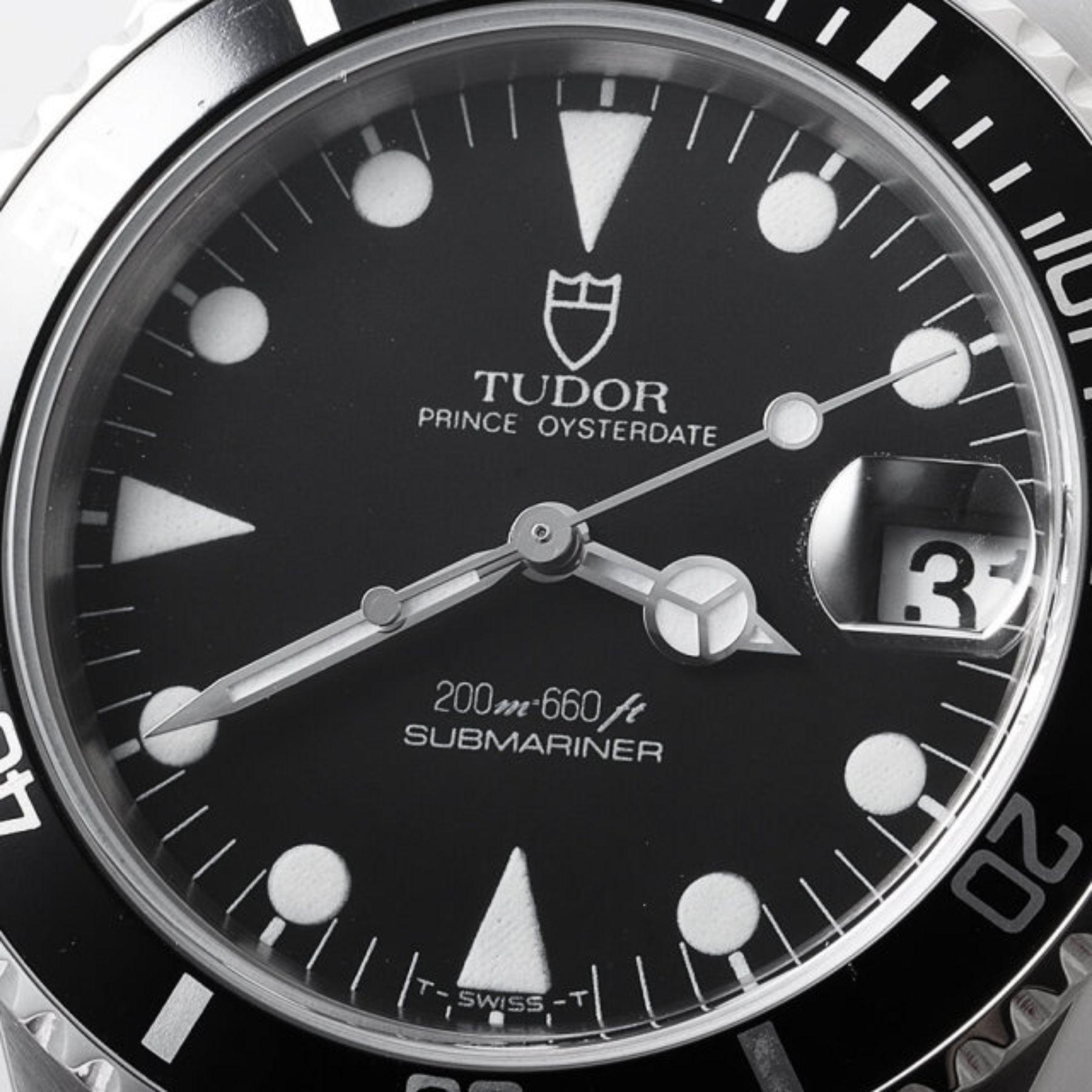 Classic Pre-Owned Tudor Submariner Date 75090 Men's Dive Watch - Stainless Steel 3