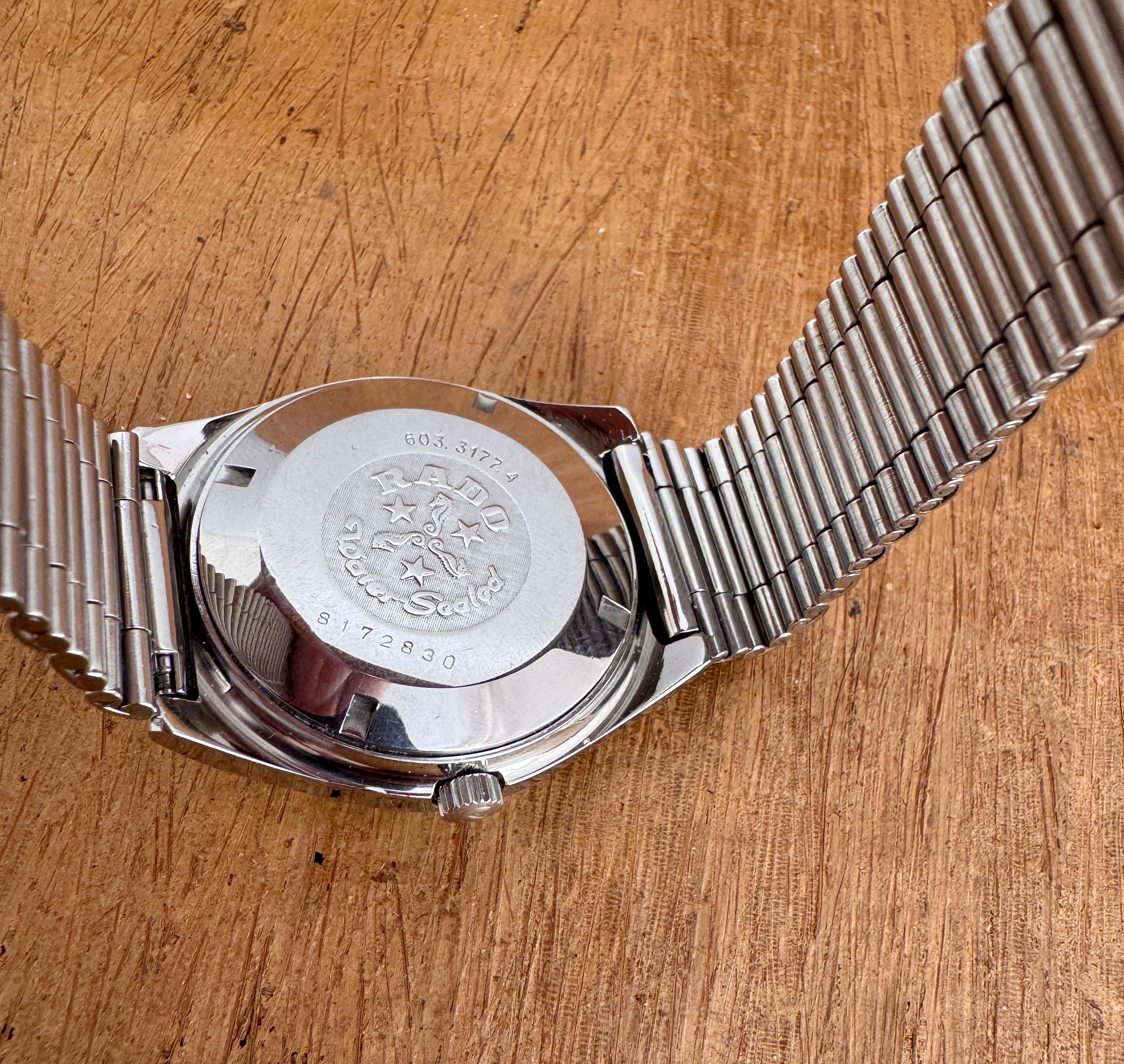 Classic RADO Stag Stainless Steel Automatic Day / Date Watch For Sale 1