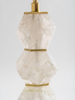 Classic Rock Crystal Quartz Lamps - "Eon Collection"