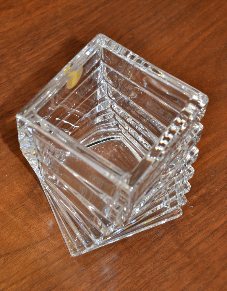 Classic Rosenthal Turnus 24 Lead Crystal Glass Vase Vessel Studio