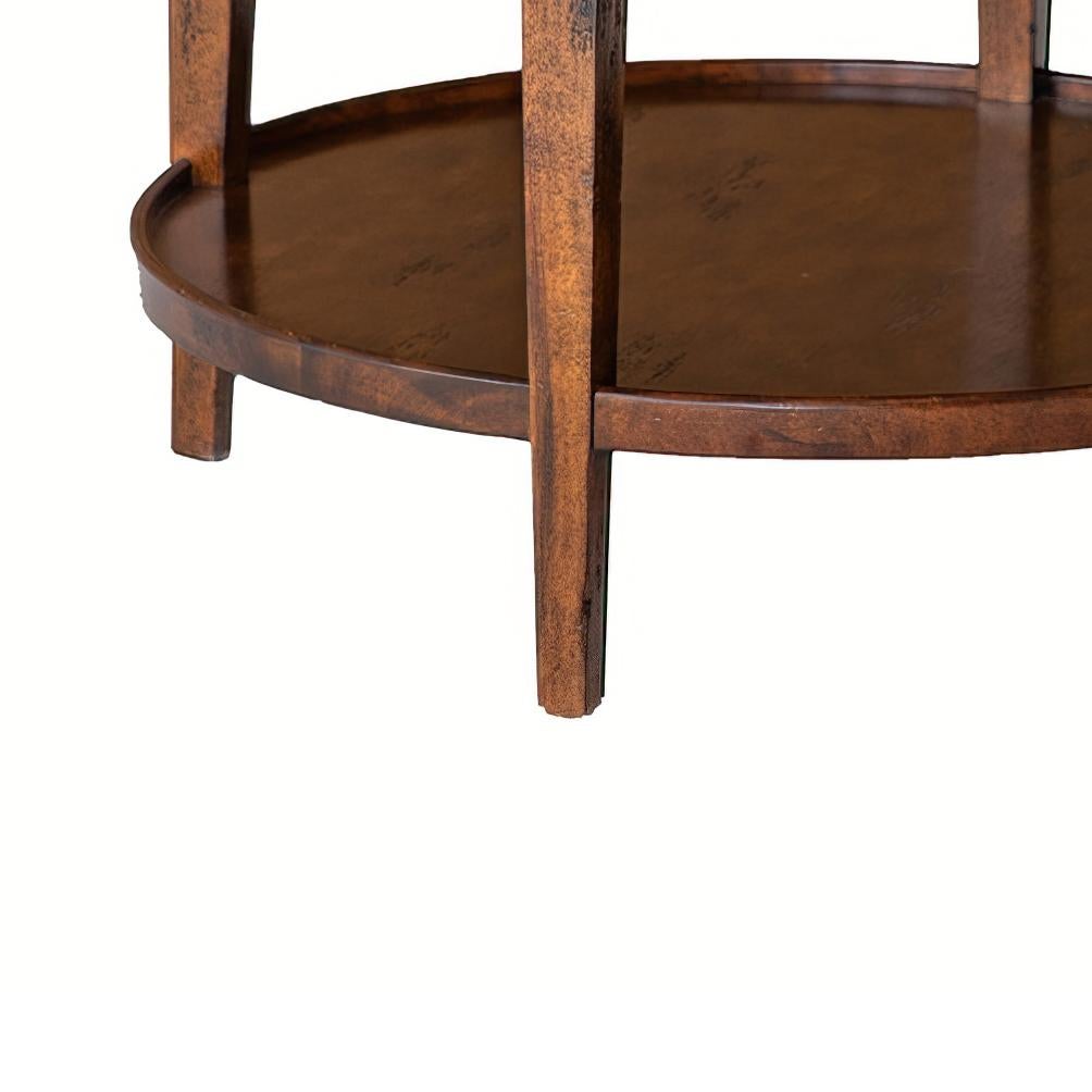 Classic Runder Beistelltisch - Country Finish (Rustikal) im Angebot