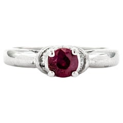 Classic Ruby & Diamond Ring