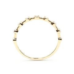 Classic Ruby Diamond Yellow Gold Ring