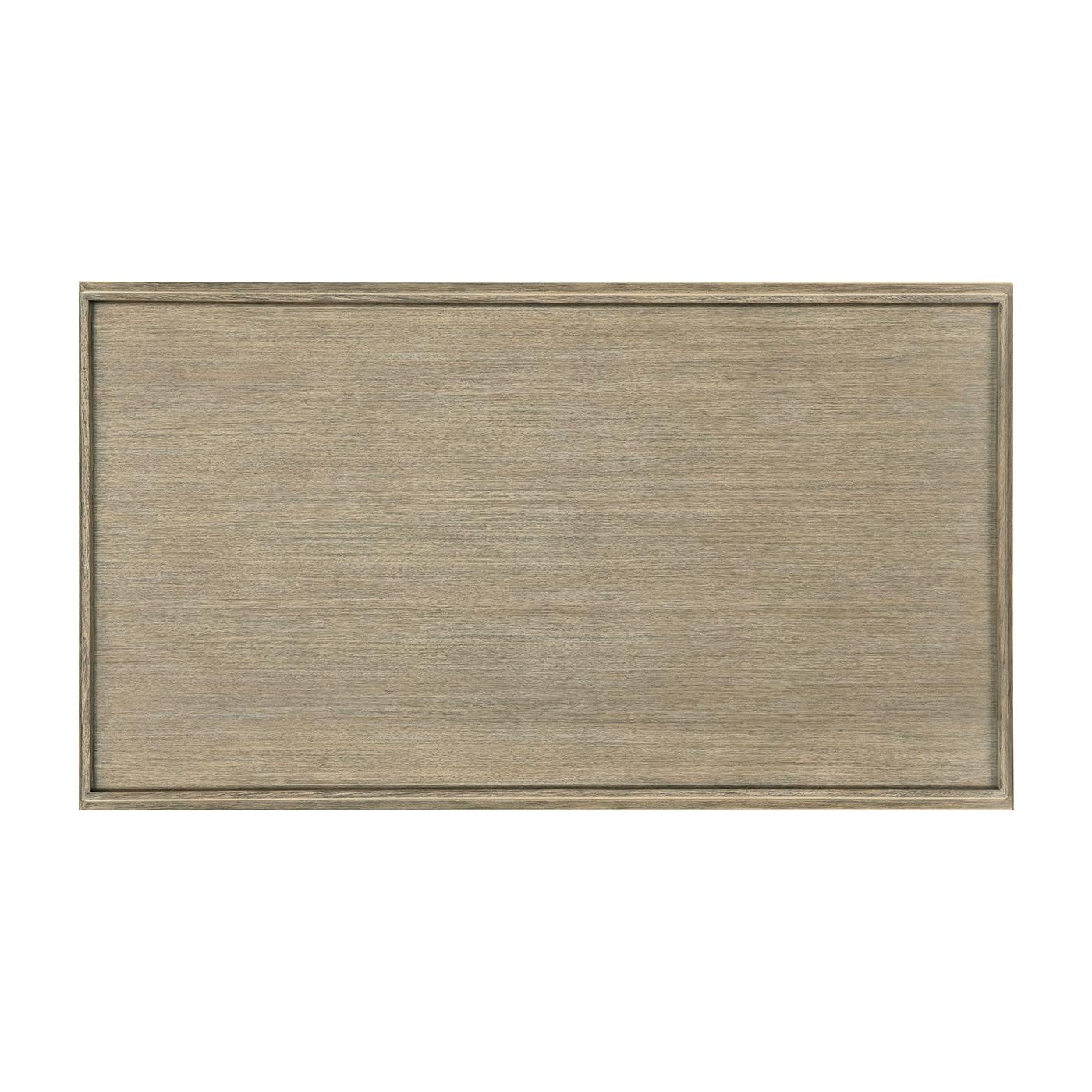 Table basse rustique classique - Grisé en vente 1