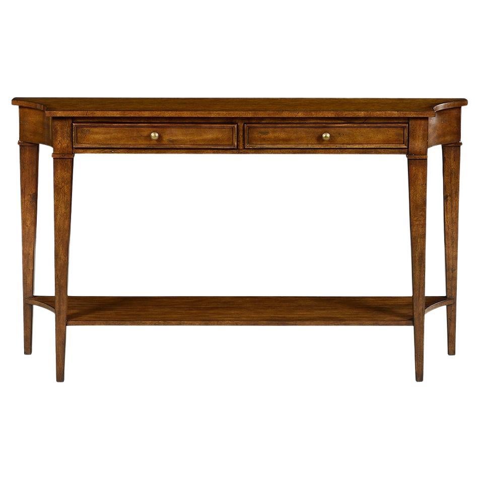Classic Rustikaler Konsolentisch - Country Finish