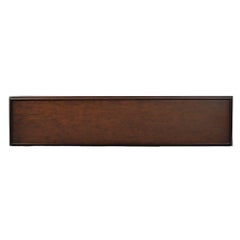 Classic Rustic Console Table, Mahogany Finish