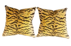 Classic Scalimandre, Tiger velvet Pillows