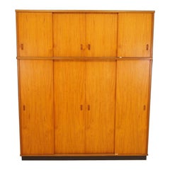 Classic Scandinavian Design Wardrobe Teak Vintage