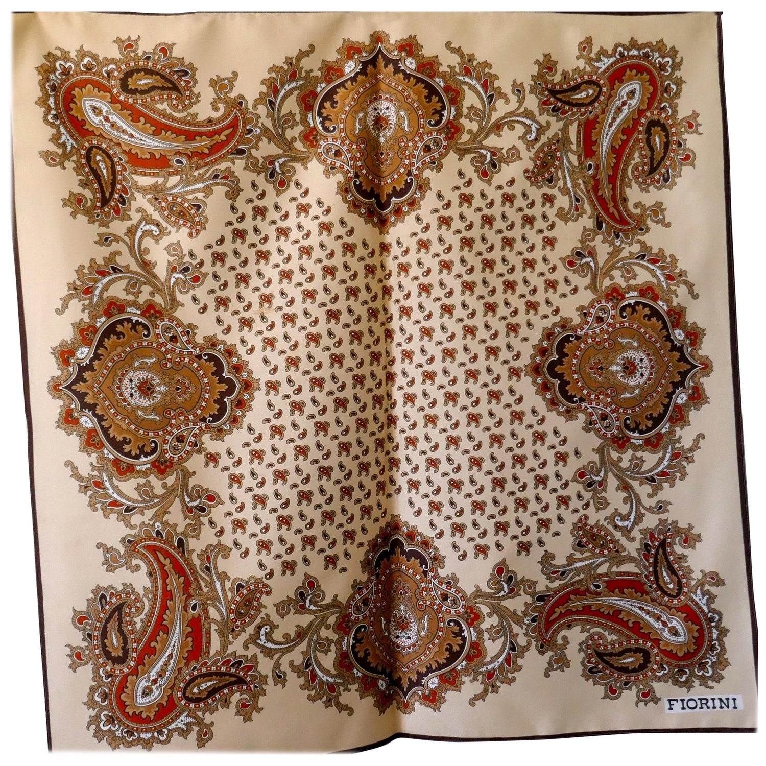 Rare New Hermes 100% Silk Scarf “Ronds de Marche” by Hubert de Watrigant  For Sale at 1stDibs | new 100, hermes scarf, hubert 100