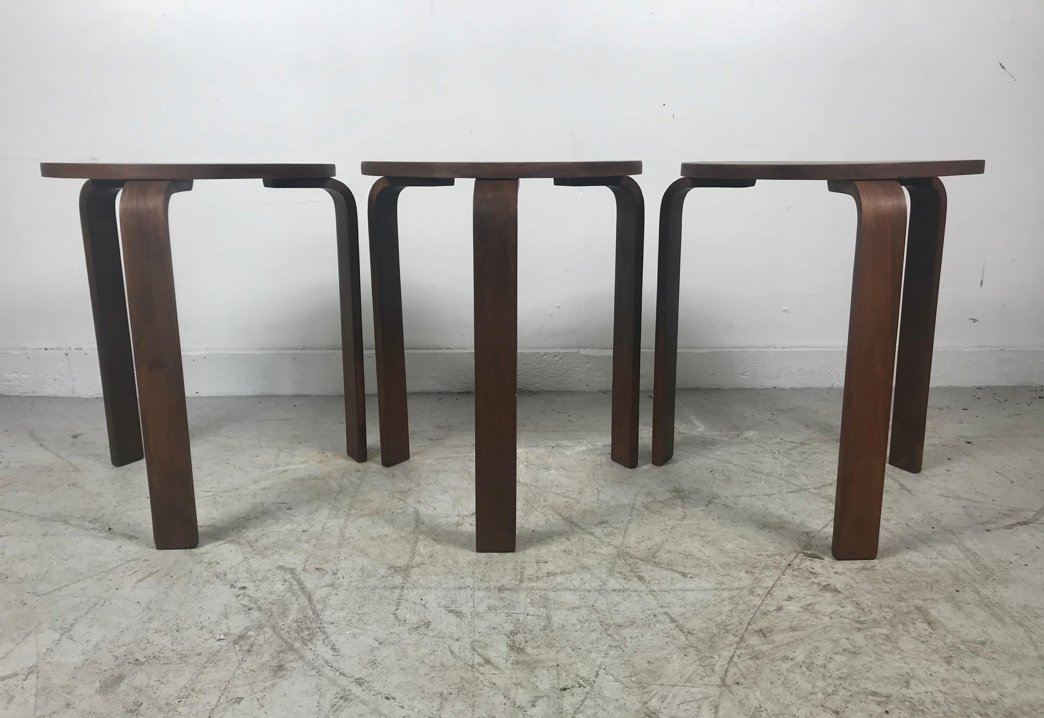 stacking stools vintage