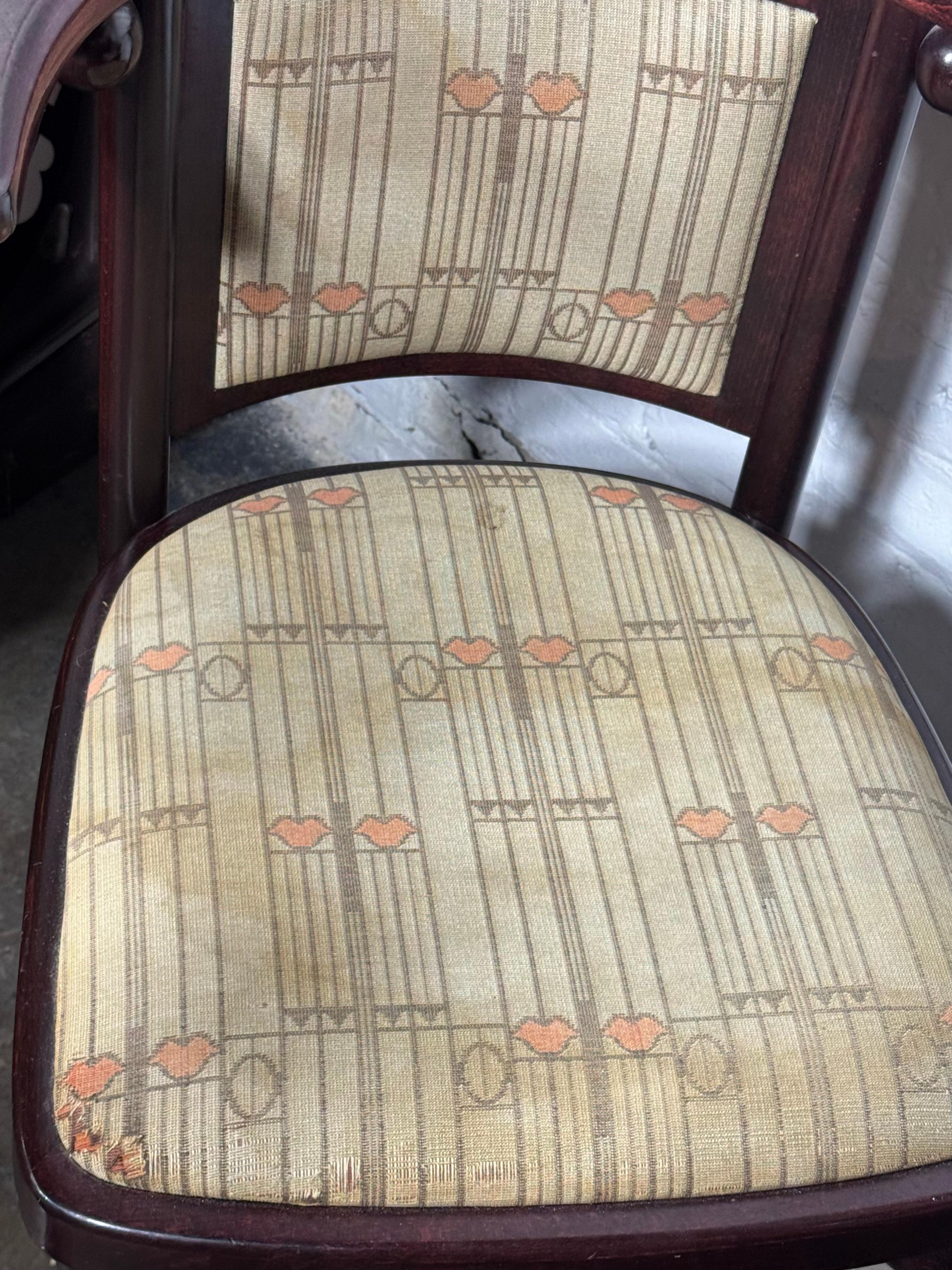 Set classico di quattro sedie Fledermaus di Josef Hoffmann per Wittmann in vendita 3