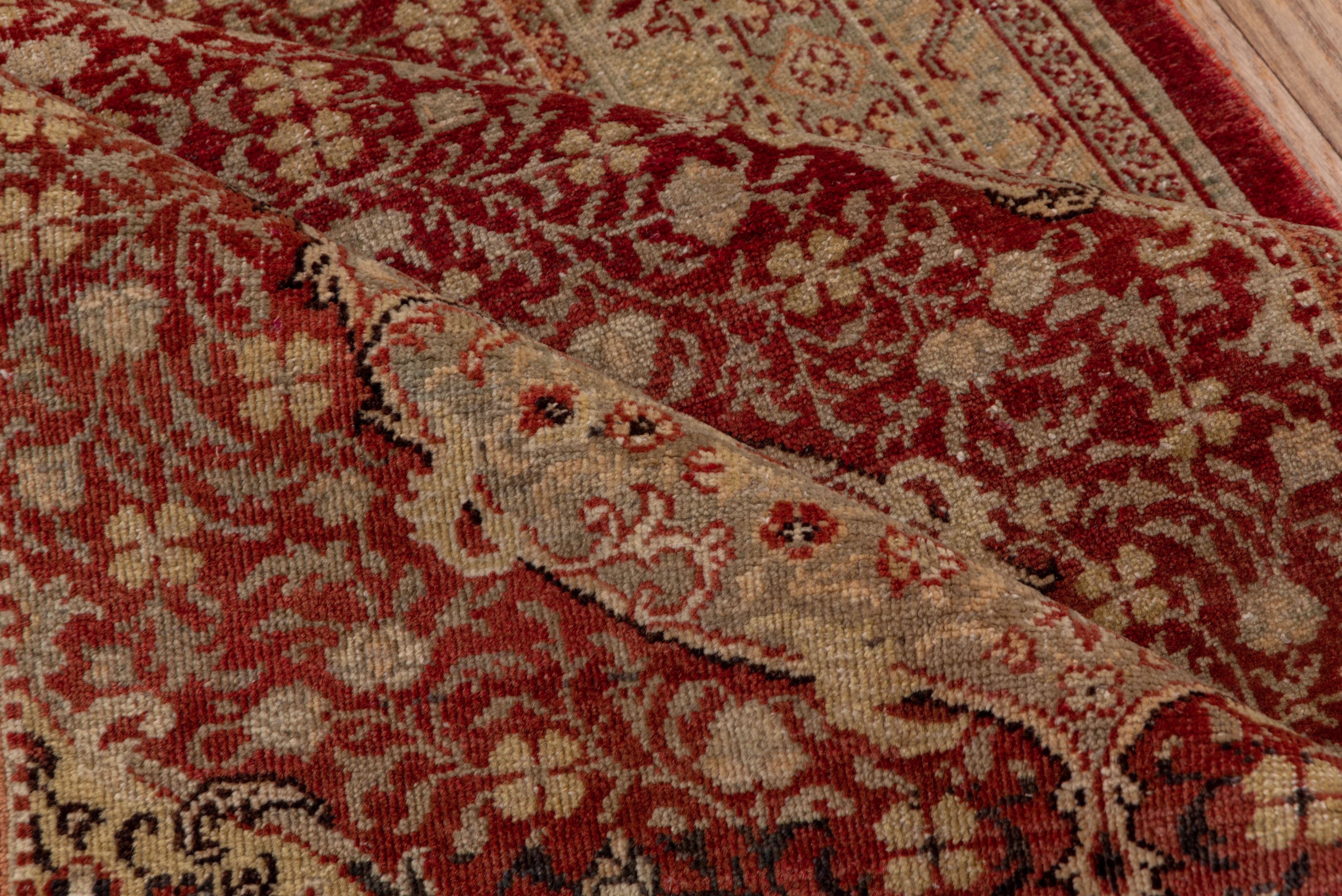 Mid-20th Century Classic Sivas Runner, Wide, Red Field, circa 1930s For Sale