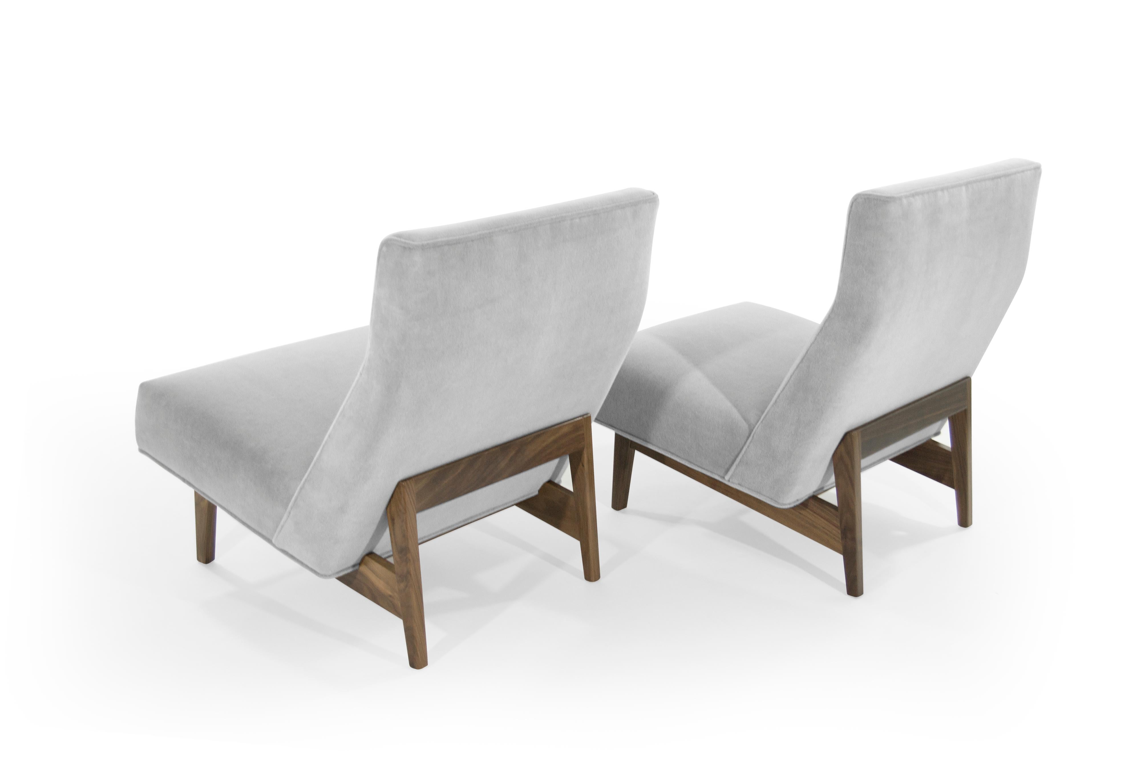 20th Century Classic Slipper Chairs by Jens Risom, circa 1950s