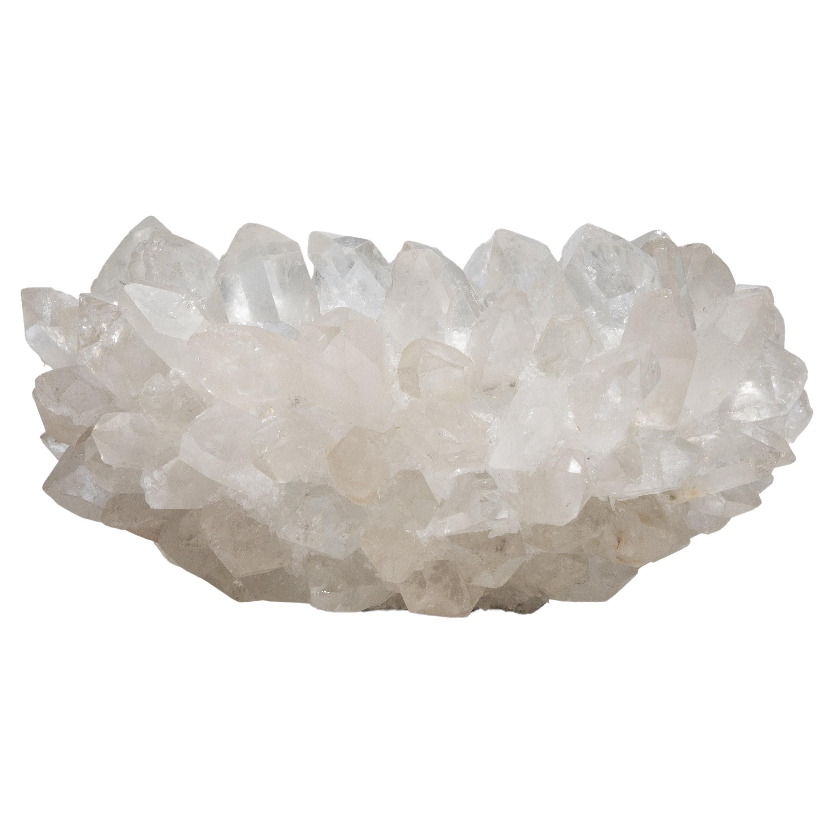 Classic Small Bowl in Clear Quartz