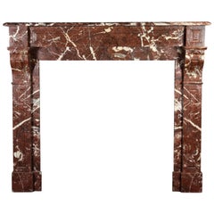 Classic Small Marble Antique Fireplace Surround