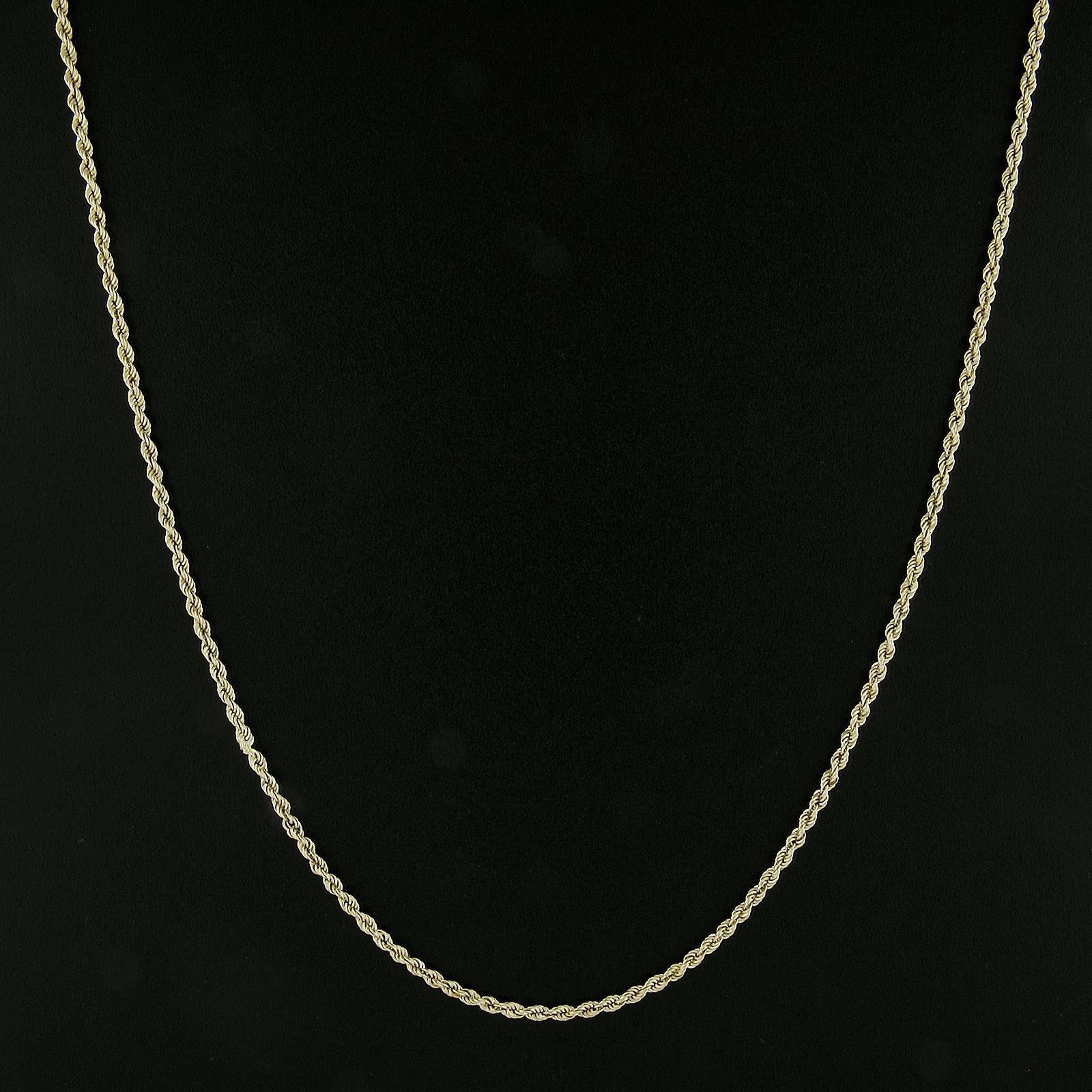 Classic Solid 14k Yellow Gold 18