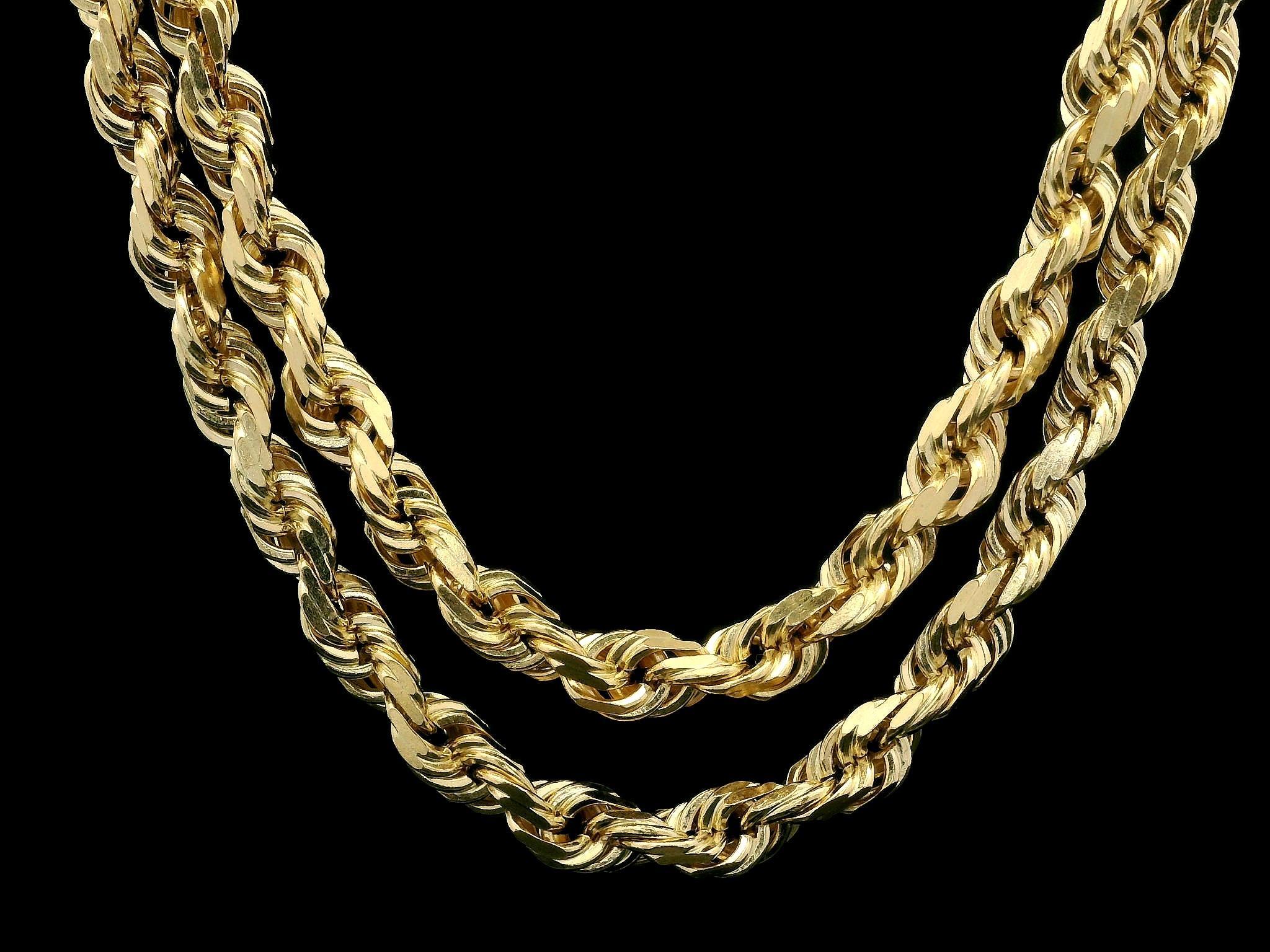 Klassische solide 14k Gelbgold 26