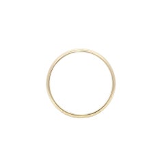 Classic Solid 14k Yellow Gold 3.6mm Domed Polished Band Ring sz 7.5